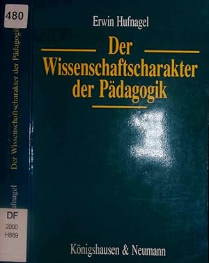 Seller image for Der Wissenschaftscharakter der Pdagogik. 1. for sale by Antiquariat Bookfarm