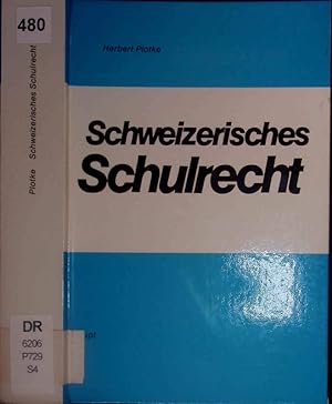 Immagine del venditore per Schweizerisches Schulrecht. venduto da Antiquariat Bookfarm