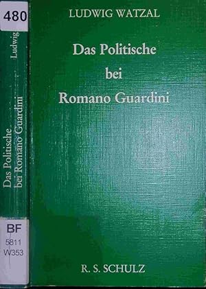 Seller image for Das Politische bei Romano Guardini. for sale by Antiquariat Bookfarm