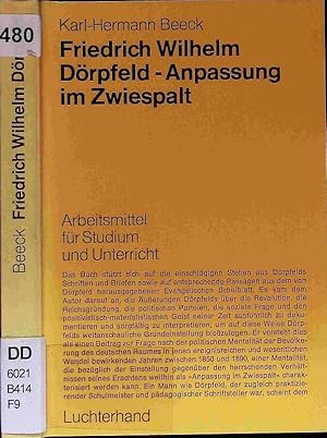 Bild des Verkufers fr Friedrich Wilhelm Drpfeld - Anpassung im Zwiespalt. zum Verkauf von Antiquariat Bookfarm