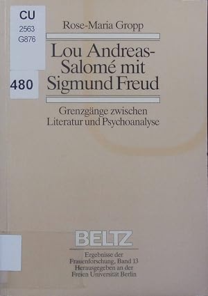 Imagen del vendedor de Lou Andreas-Salom mit Sigmund Freud. a la venta por Antiquariat Bookfarm