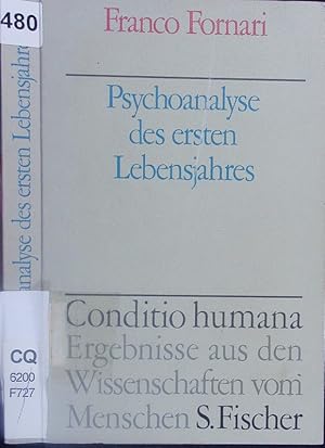 Seller image for Psychoanalyse des ersten Lebensjahres. for sale by Antiquariat Bookfarm
