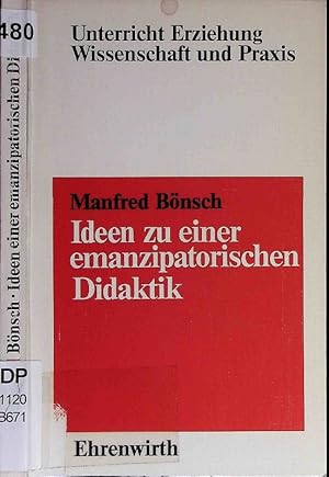 Seller image for Ideen zu einer emanzipatorischen Didaktik. for sale by Antiquariat Bookfarm