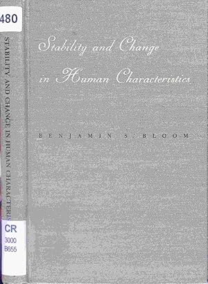 Seller image for Stability and change in human characteristics. for sale by Antiquariat Bookfarm