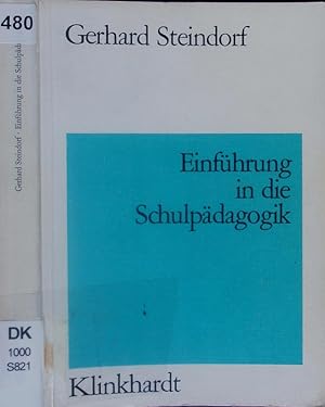 Seller image for Einfhrung in die Schulpdagogik. for sale by Antiquariat Bookfarm