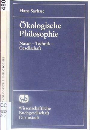 Seller image for kologische Philosophie. for sale by Antiquariat Bookfarm