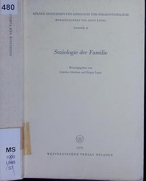 Bild des Verkufers fr Soziologie der Familie. zum Verkauf von Antiquariat Bookfarm