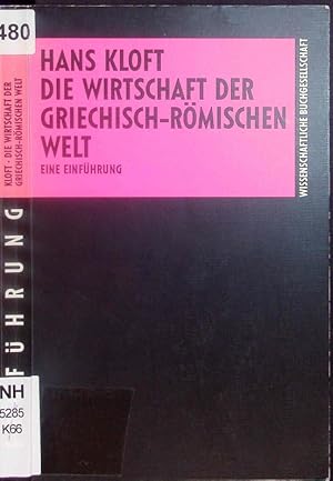 Seller image for Die Wirtschaft der griechisch-rmischen Welt. for sale by Antiquariat Bookfarm