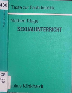 Seller image for Sexualunterricht. for sale by Antiquariat Bookfarm