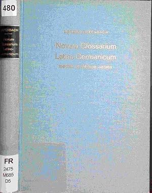 Bild des Verkufers fr Novum glossarium Latino-germanicum mediae et infimae aetatis. zum Verkauf von Antiquariat Bookfarm