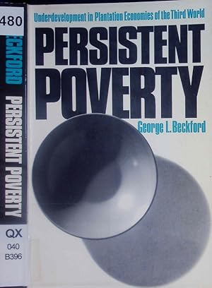 Seller image for Persistent poverty. for sale by Antiquariat Bookfarm