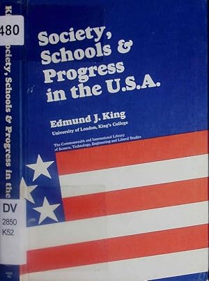 Seller image for Society, schools and progress in the USA. for sale by Antiquariat Bookfarm