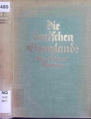 Bild des Verkufers fr Die deutschen Grenzlande. zum Verkauf von Antiquariat Bookfarm