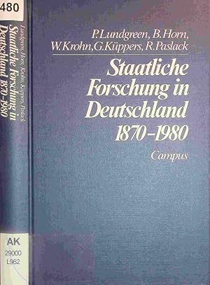 Seller image for Staatliche Forschung in Deutschland. for sale by Antiquariat Bookfarm