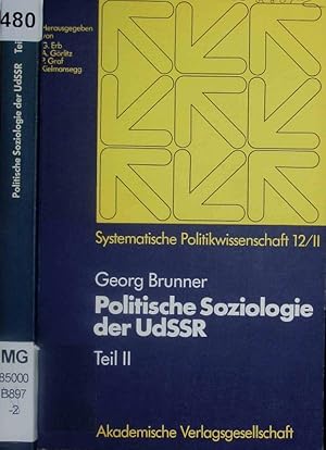 Seller image for Politische Soziologie der UdSSR. 2. for sale by Antiquariat Bookfarm