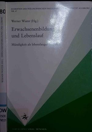 Seller image for Erwachsenenbildung und Lebenslauf. for sale by Antiquariat Bookfarm