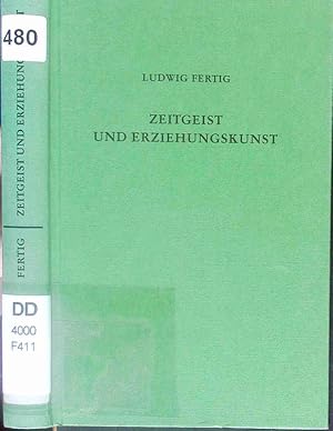 Seller image for Zeitgeist und Erziehungskunst. for sale by Antiquariat Bookfarm