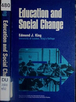 Bild des Verkufers fr Education and social change. zum Verkauf von Antiquariat Bookfarm