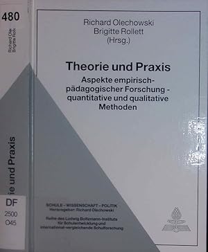 Bild des Verkufers fr Theorie und Praxis. zum Verkauf von Antiquariat Bookfarm