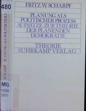 Bild des Verkufers fr Planung als politischer Proze. zum Verkauf von Antiquariat Bookfarm