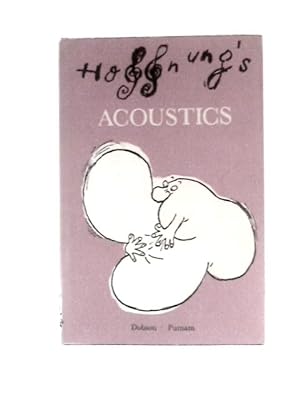 Imagen del vendedor de Hoffnung's Acoustics a la venta por World of Rare Books