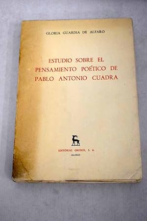 Bild des Verkufers fr Estudio sobre el pensamiento potico de Pablo Antonio Cuadra zum Verkauf von Alcan Libros
