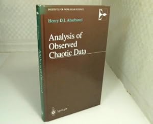 Seller image for Analysis of Observed Chaotic Data. for sale by Antiquariat Silvanus - Inhaber Johannes Schaefer