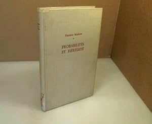 Seller image for Probabilits et hrdit. (= Institut nationals d tudes dmographiques / Travaux et Documents - Cahier no 47). for sale by Antiquariat Silvanus - Inhaber Johannes Schaefer