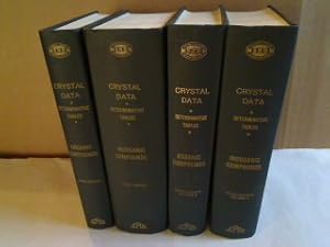 Seller image for Crystal Data Determinative Tables. Volumes 1+3: Organic Compounds; Volumes 2+4: Inorganic Compounds. Edited by the American Crystallographic Association. for sale by Antiquariat Silvanus - Inhaber Johannes Schaefer