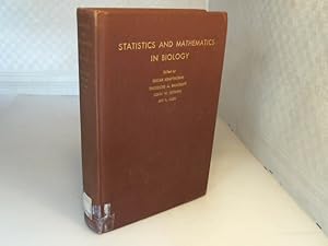 Image du vendeur pour Statistics and Mathematics in Biology. mis en vente par Antiquariat Silvanus - Inhaber Johannes Schaefer