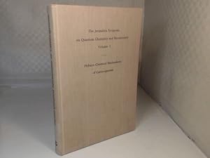 Bild des Verkufers fr Physico-Chemical Mechanisms of Carcinogenesis - Proceedings of an International Symposium held in Jerusalem, 21-25 October 1968. (= Jerusalem Symposia on Quantum Chemstry and Biochemistry, Volume 1). zum Verkauf von Antiquariat Silvanus - Inhaber Johannes Schaefer