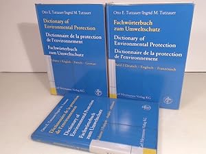 Fachwörterbuch zum Umweltschutz. Volume 1: English - French - German; Band 2: Deutsch - Englisch ...
