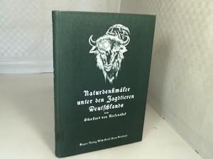 Imagen del vendedor de Naturdenkmler unter den Jagdtieren Deutschlands. a la venta por Antiquariat Silvanus - Inhaber Johannes Schaefer