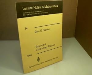 Imagen del vendedor de Equivariant Cohomology Theories. (= Lecture Notes in Mathematics, Volume 34). a la venta por Antiquariat Silvanus - Inhaber Johannes Schaefer