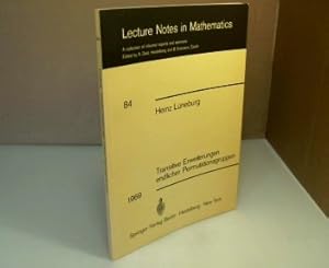 Imagen del vendedor de Transitive Erweiterungen endlicher Permutationsgruppen. (= Lecture Notes in Mathematics - No. 84). a la venta por Antiquariat Silvanus - Inhaber Johannes Schaefer