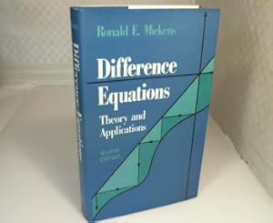 Bild des Verkufers fr Difference Equations. Theory and Applications. zum Verkauf von Antiquariat Silvanus - Inhaber Johannes Schaefer