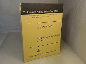 Bild des Verkufers fr Algbre Locale. Multiplits. (= Lecture Notes in Mathematics - Volume 11). zum Verkauf von Antiquariat Silvanus - Inhaber Johannes Schaefer