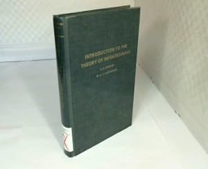 Seller image for Introduction to the Theory of Infinitesimals. for sale by Antiquariat Silvanus - Inhaber Johannes Schaefer