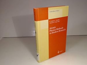 Bild des Verkufers fr Atomic Physics Methods in Modern Research. Selection of Papers Dedicated to Gisbert zu Putlitz on the Occasion of his 65th Birthday. (= Lecture Notes in Physics - Volume 499). zum Verkauf von Antiquariat Silvanus - Inhaber Johannes Schaefer