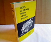Seller image for Discrete and Continuous Methods in Applied Mathematics. for sale by Antiquariat Silvanus - Inhaber Johannes Schaefer