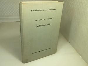 Seller image for Funktionentheorie. (= Mathematische Lehrbcher - Band 13). for sale by Antiquariat Silvanus - Inhaber Johannes Schaefer