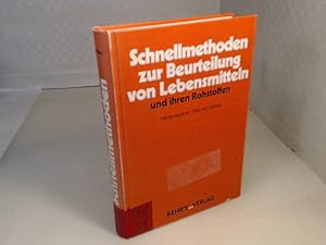 Imagen del vendedor de Schnellmethoden zur Beurteilung von Lebensmitteln und ihren Rohstoffen. a la venta por Antiquariat Silvanus - Inhaber Johannes Schaefer