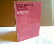 Image du vendeur pour Experimental Stress Analysis. (= International Student Edition). mis en vente par Antiquariat Silvanus - Inhaber Johannes Schaefer