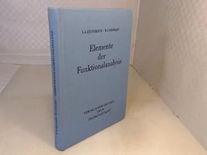 Seller image for Elemente der Funktionalanalysis. (= Mathematische Lehrbcher und Monographien, I. Abteilung: Mathematische Lehrbcher - Band 8), for sale by Antiquariat Silvanus - Inhaber Johannes Schaefer