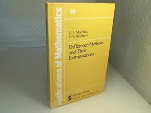 Bild des Verkufers fr Difference Methods and Their Extrapolations. (= Applications of Mathematics, Volume 19). zum Verkauf von Antiquariat Silvanus - Inhaber Johannes Schaefer