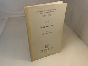 Bild des Verkufers fr Ideal Theory. (= Cambridge Tracts in Mathematics and Mathematical Physics, No. 42). zum Verkauf von Antiquariat Silvanus - Inhaber Johannes Schaefer