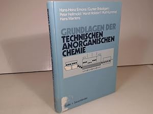 Grundlagen der technischen anorganischen Chemie.