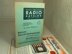 Grosser illustrierter Radio Katalog für 1935-1936. Empfänger, Lautsprecher, Zubehör im neuen Funk...