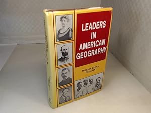 Seller image for Leaders in American Geography. Volume 1: Geographical Education. for sale by Antiquariat Silvanus - Inhaber Johannes Schaefer