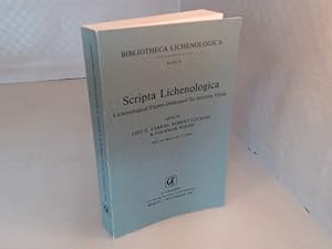 Bild des Verkufers fr Scripta Lichenologica. Lichenological Papers Dedicated to Antonn Vezda. (= Bibliotheca Lichenologica - Number 58). zum Verkauf von Antiquariat Silvanus - Inhaber Johannes Schaefer